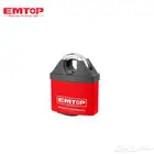 قفل أحمر حديد مقاوم للماء   EMTOP   مقاس 50 ملم