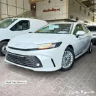كامري LE بنزين 2025 بطاقه 108000 مع عازل حراري مجانا