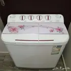 غساله حوضين 8 كيلو