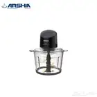 فرامة لحم أرشيا 800 واط   سعة 3 لتر بوعاء ستانلس ستيل أسود