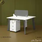 وركستيشن مكتبي (شخصين و4 أشخاص)   تصميم مودرن وعملية ممتازة