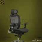 كرسي مكتبي شبك مريح   تصميم عصري وراحة مثالية