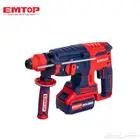دريل مطرقي لاسلكي EMTOP 20V   محرك Brushless وحفر قوي