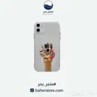 كفر حماية شفاف برسمة جمل مميز للأيفون