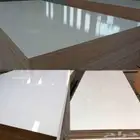 MDF ميلامين ابيض لامع صيني