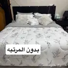 غرفه نوم كامله لون اسود بالمجمعه