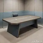 طاولة اجتماعات ملامين فخمة جميع المقاسات بتصميم أنيق وعصري