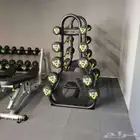 طقم باربل مستقيم ومتعرج barbell