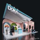 خارجية بوثات تصاميم بوث كشك معرض تصميم داخلي محل تصميم كافيه