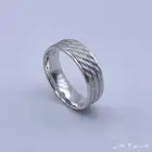 دبلة فضة رجالية عيار 925