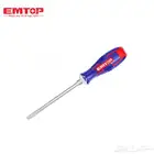 مفك براغي عريض بعمود نافذ من EMTOP - مقاس 8 مم   200 مم