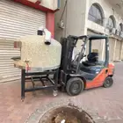 رافعه شوكيه للايجار فوركلفت الدمام بنزين 2 5طن مع السواق