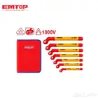 طقم مفاتيح حلقية معزولة EMTOP   7 قطع