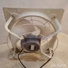 مروحة شفط حديد كورية 150واط 40 في 40 سم نظيفة على الشرط