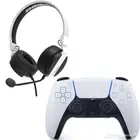 باقة الجيمرز 4 سماعة سنيك بايت يد تحكم بلايستيشن 5 الاصلية