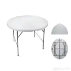 طاولات وكراسي فايبر حفلات دائري ومستطيل