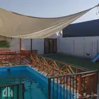 شاليهات بمسابح للإيجار السنوي   الطائف السيل الصغير