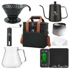 شنطة قهوة مختصة مع أدوات القهوة