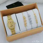 ساعة بالاسم المطلوب مع الاساور