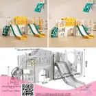 مجموعة أرجوحة و2زلاجة للأطفال الصغار