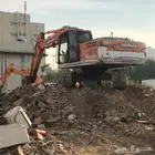 مقاول معدات بوكلين شيول قلابات للحفر والهدم