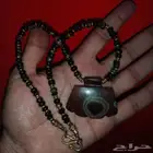 قلادة تحفه قديمه من الجزع اليماني البقراني