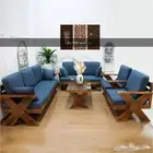 جلسات خارجية وطني خشب و حديد جاهز و تفصيل