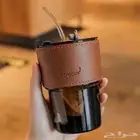 كوب قهوة زجاج قوي