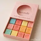 مكعبات سكر بالنكهات