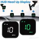 قيج عداد سرعة صغير رقمي للسيارات GPS