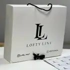 اكياس عبايات-لوقو جلد-ليبل قماش-استكرات