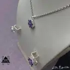 طقم فضة ( Silver ) استرليني عيار 925