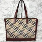 بربري توتي باق فنتج Burberry tote bag vintage