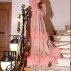 فستان وعد العقيلي ريش