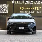 تويوتا كامري نص فل ( LE ) موديل 2025 أسود سعودي