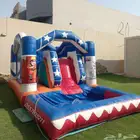 ايجار نطيطات ملعب صابوني زحليقه مائيه