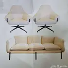 مجلس مكتبي او بيتي جديد بالكرتون لون بيج