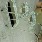 طاولة تقديم جديدة ومكيف للبيع