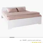 سرير أبيض جديد 180   200