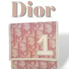 محفظه ديور فنتج وردي ventage Dior wallet  pink