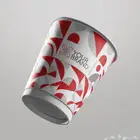 طباعه اكواب ورق وبلاستيك دبل بمقاسات مختلفة