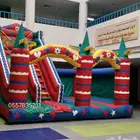 ايجار زحاليق مائيه ملعب صابوني نطيطات متاهه