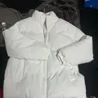 جاكيت شتوي ابيض (( مقاس M ))