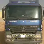 تريلا مرسيدس أكتروس للبيع موديل 2004