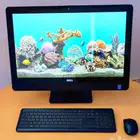 كمبيوتر مكتبي شامل_الكل في واحد_دل_لمس_أخو الجديد_i7_شاشة24