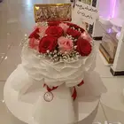 بوكية ورد دائري الترند الجديد