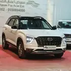 هيونداي كريتا جراند 7 ركاب موديل 2023 عائليه فل كامل اصفار