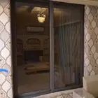باب ألمنيوم سحب للبيع العرض 1 80 متر الطول 2 80 متر