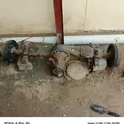 دفرنس خلفي باجيرو سبورت 2015 بدون دفلك