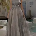 فستان ملكة شبكة او سهرة